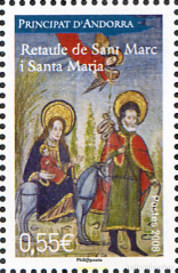 Stamps: 228778 MNH ANDORRA. Adm&oacute;n francesa 2008 NAVIDAD
