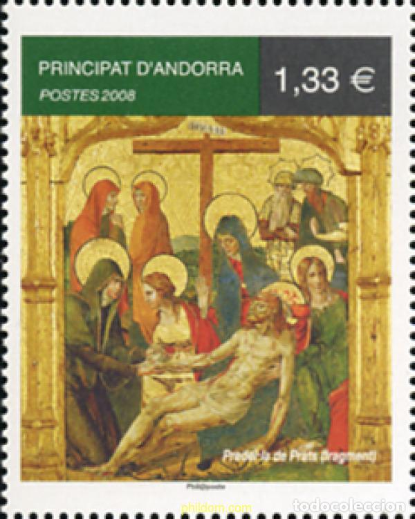 Stamps: 215529 MNH ANDORRA. Adm&oacute;n francesa 2008 FRAGMENTO DE PREDEL&middot;LA DE PRATS