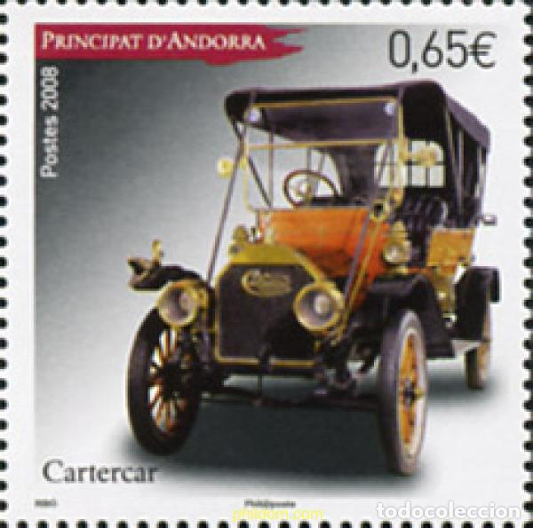 Stamps: 215044 MNH ANDORRA. Adm&oacute;n francesa 2008 AUTOMOVILES ANTIGUOS