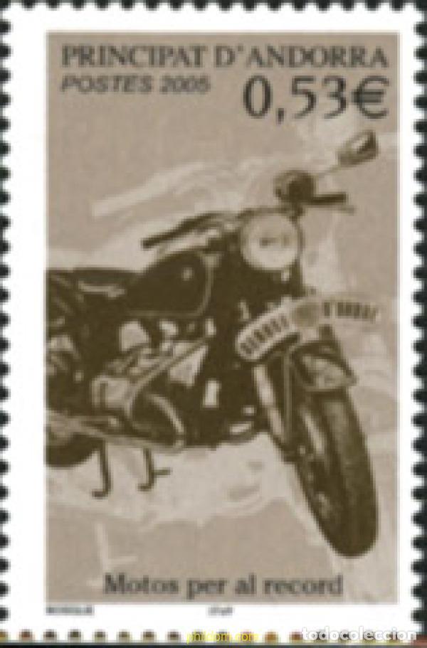 Sellos: 164615 MNH ANDORRA. Adm&oacute;n francesa 2005 HISTORIA DE LAS MOTOS