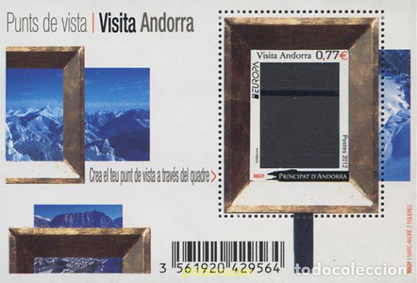 Sellos: 282560 MNH ANDORRA. Adm&oacute;n francesa 2012 EUROPA CEPT 2012 - TURISMO
