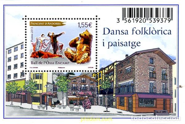 Sellos: 297408 MNH ANDORRA. Adm&oacute;n francesa 2013 DANZA FOLKLORICA