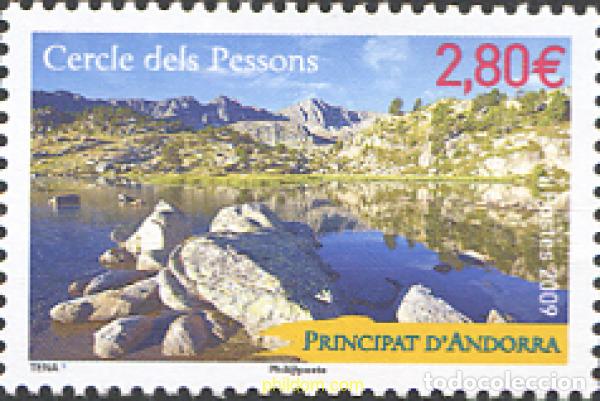 Sellos: 233408 MNH ANDORRA. Adm&oacute;n francesa 2009 PAISAJE -CERCLE DELS PESSONS-