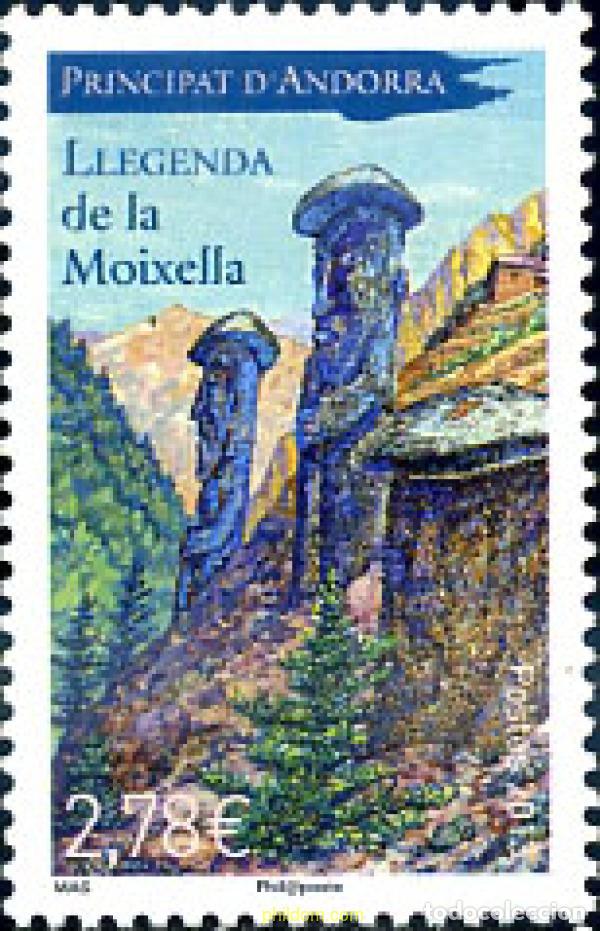 Sellos: 294921 MNH ANDORRA. Adm&oacute;n francesa 2013 LEYENDA DE LA MOIXELLA
