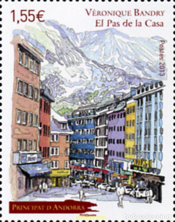 Sellos: 310557 MNH ANDORRA. Adm&oacute;n francesa 2013 PAS DE LA CASA