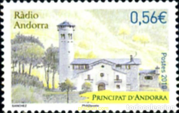 Sellos: 250522 MNH ANDORRA. Adm&oacute;n francesa 2010 RADIO ANDORRA