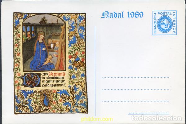 Sellos: 260016 MNH ANDORRA. Vegueria 1989 NAVIDAD