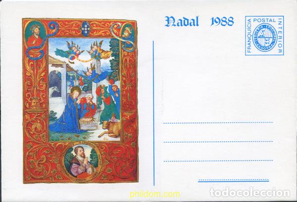 Sellos: 260034 MNH ANDORRA. Vegueria 1988 NAVIDAD