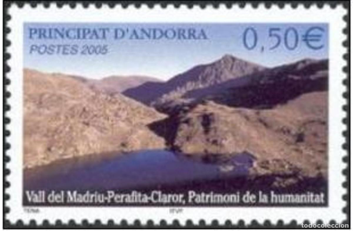 Sellos: ANDORRA FRANCESA 2005 - VALL DEL MADRIU - Yvert n&ordm; 605**
