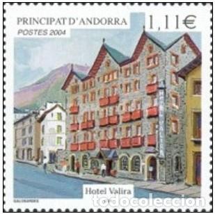 Sellos: ANDORRA FRANCESA 2004 - HOTEL VALIRA - YVERT 593**