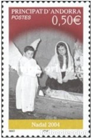 Sellos: ANDORRA FRANCESA 2004 - NAVIDAD - NADAL - NOEL - CHRISTMAS - YVERT 603**