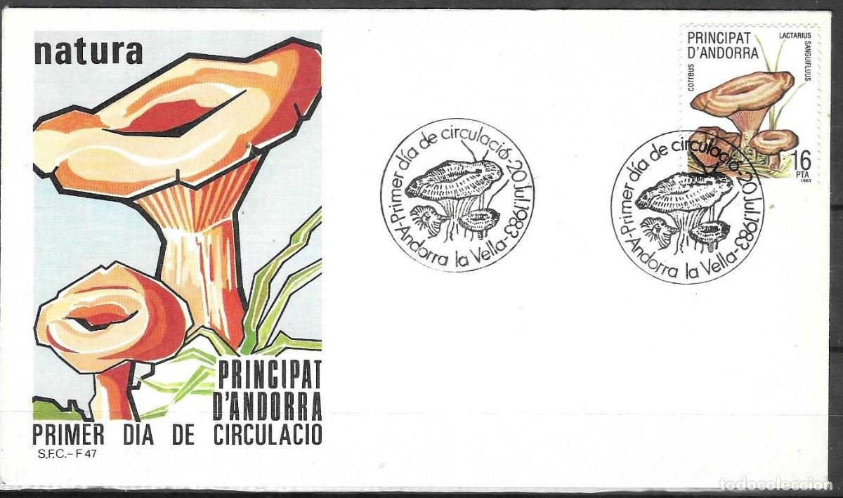 Sellos: FDC ANDORRA ESPA&Ntilde;OLA 1983