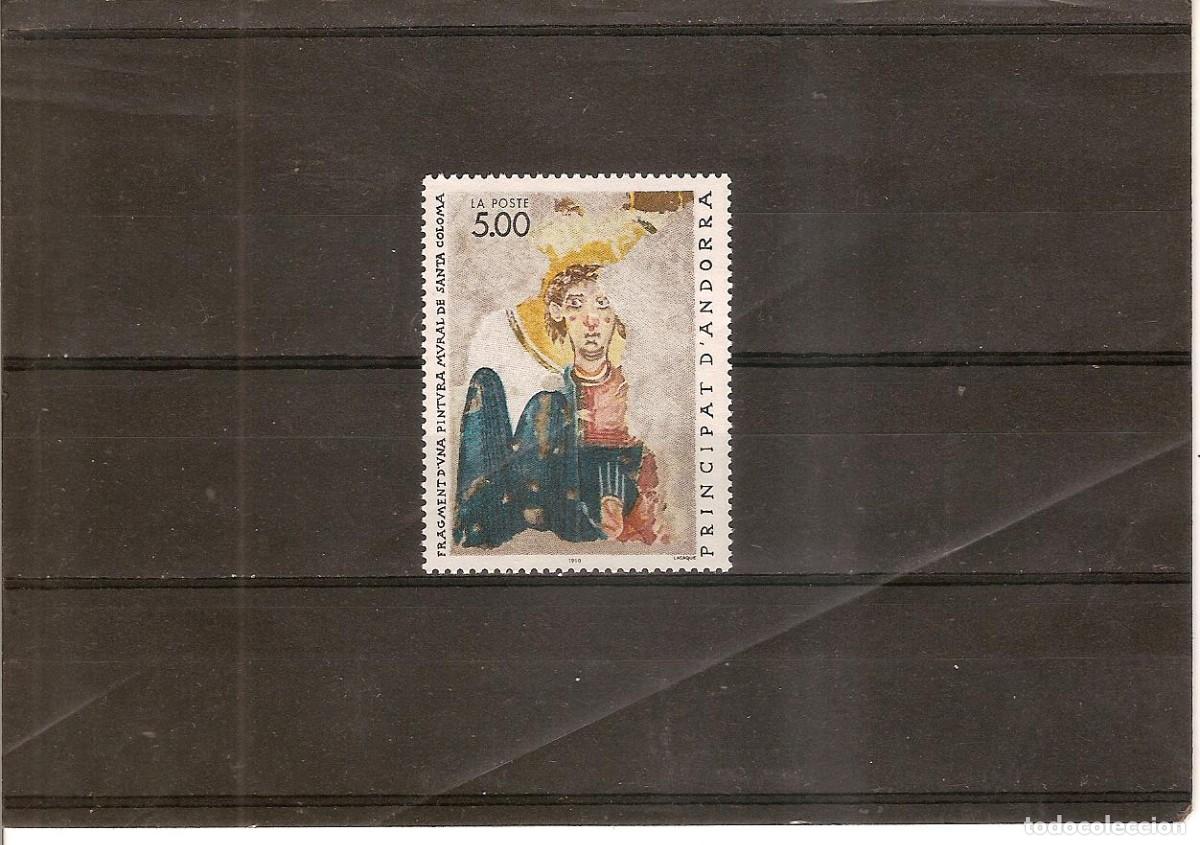 Sellos: ANDORRE - 1990 - YT N&deg; 396 - FRAGMENT SANTA COLOMA