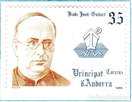 Sellos: Andorra. Coprincipe. 1986. Edifil-193. YT-180. S. Completa. Nuevo con charnela.