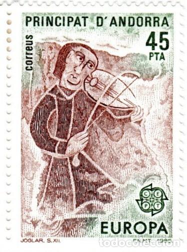 Sellos: Andorra. EUROPA. 1985. Edifil-185. YT-173. Nuevo sin charnela