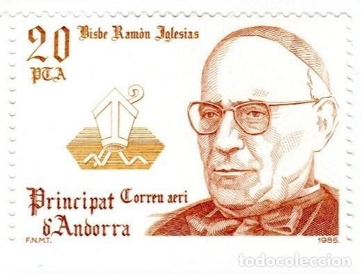 Sellos: Andorra. Coprincipe. 1985. Edifil-186. S. Completa. Nuevo con charnela.