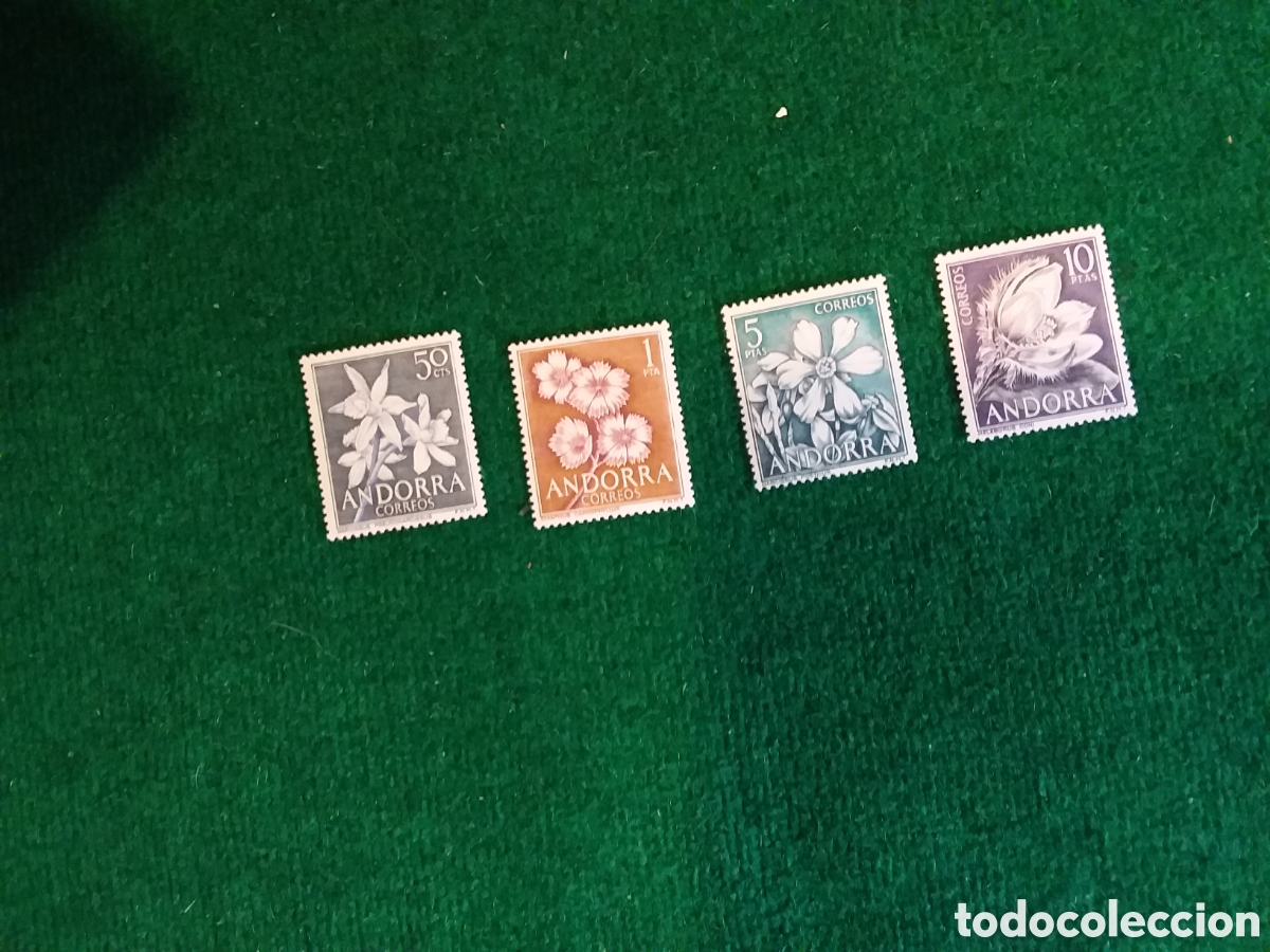 Sellos: ANDORRA A&Ntilde;O 1966 SELLOS MNH ** SERIE COMPLETA