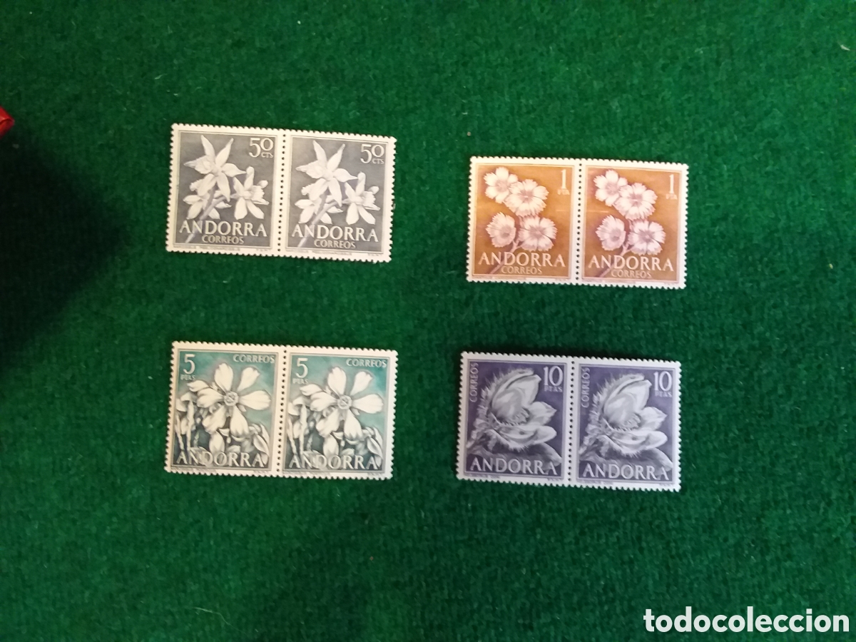 Sellos: ANDORRA A&Ntilde;O 1966 SELLOS MNH ** SERIE COMPLETA