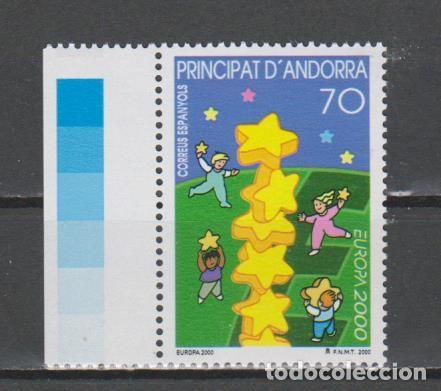 Sellos: ANDORRA ESPA&Ntilde;OLA. EDIFIL 276**. A&Ntilde;O 2000. EUROPA. NUEVO SIN FIJASELLOS.