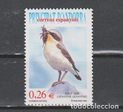 Sellos: ANDORRA ESPA&Ntilde;OLA. EDIFIL 307**. A&Ntilde;O 2003. PATRIMONIO NATURAL. NUEVO SIN FIJASELLOS
