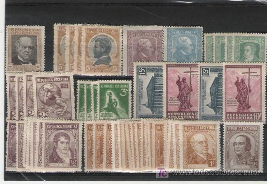 Sellos: ARGENTINA   LOTE DE SERIES NUEVAS - Foto 1