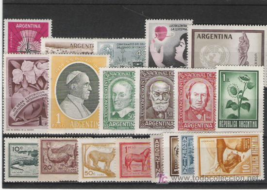 Sellos: ARGENTINA   LOTE DE SERIES NUEVAS - Foto 1