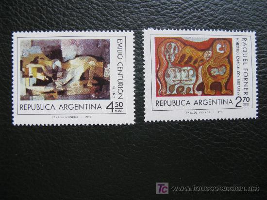 Sellos: argentina 1975 plastica argentina - Foto 1