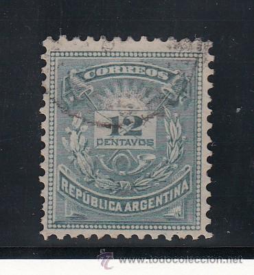 Sellos: argentina   59 usada, corneta postal, - Foto 1