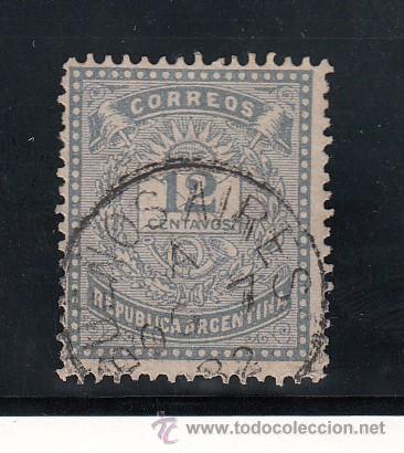 Sellos: argentina   53 usada, corneta postal, - Foto 1