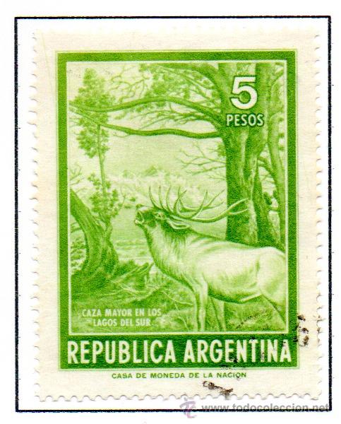 Sellos: ARGENTINA.- YVERT N&ordm; 992 EN USADO - Foto 1
