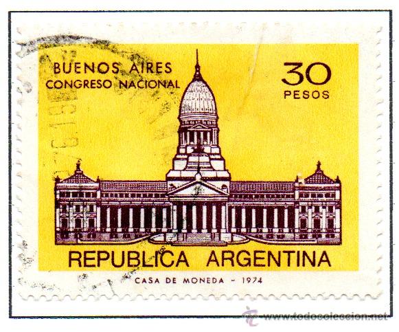 Sellos: ARGENTINA.- YVERT N&ordm; 990 EN USADO - Foto 1