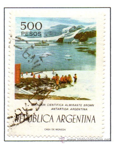 Sellos: ARGENTINA.- YVERT N&ordm; 1076 EN USADO - Foto 1