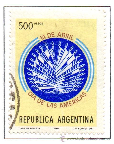 Sellos: ARGENTINA.- MICHELL N&ordm; 1433, EN USADO - Foto 1
