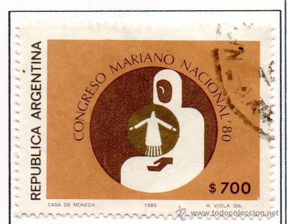 Sellos: ARGENTINA.- CATALOGO MICHELL N&ordm; 1481, EN USADO - Foto 1