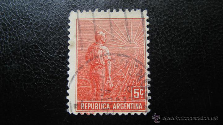 Sellos: argentina 1911, yvert 165 - Foto 1