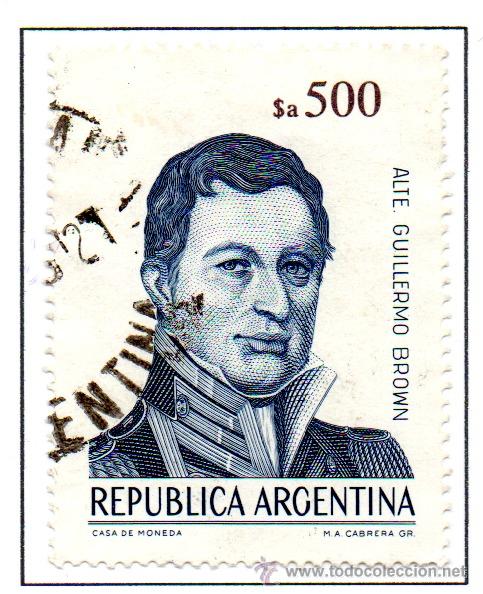 Sellos: ARGENTINA.- CAT&Aacute;LOGO MICHELL N&ordm; 1736, EN USADO - Foto 1