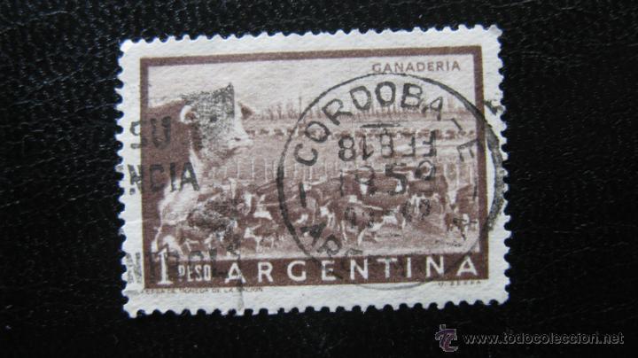 Sellos: argentina 1954, yvert 547A - Foto 1