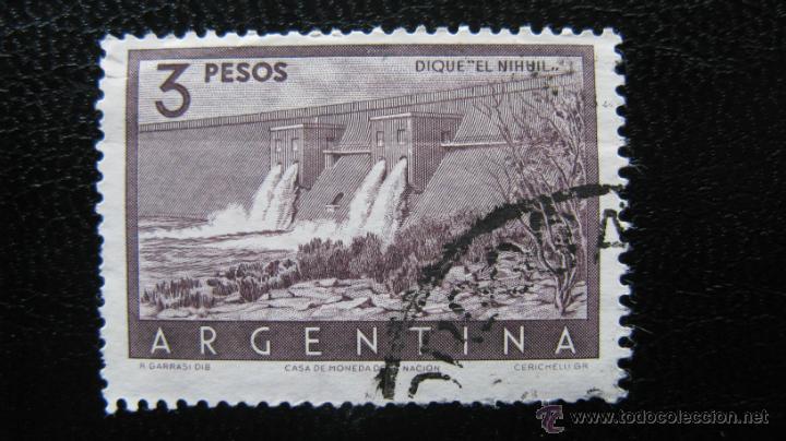 Sellos: argentina 1954, yvert 548A - Foto 1