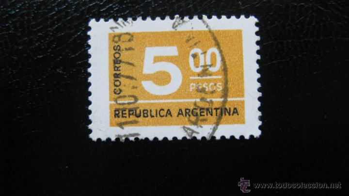 Sellos: argentina 1976, cifras - Foto 1