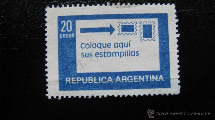 Sellos: argentina 1978, difusion de servicios - Foto 1