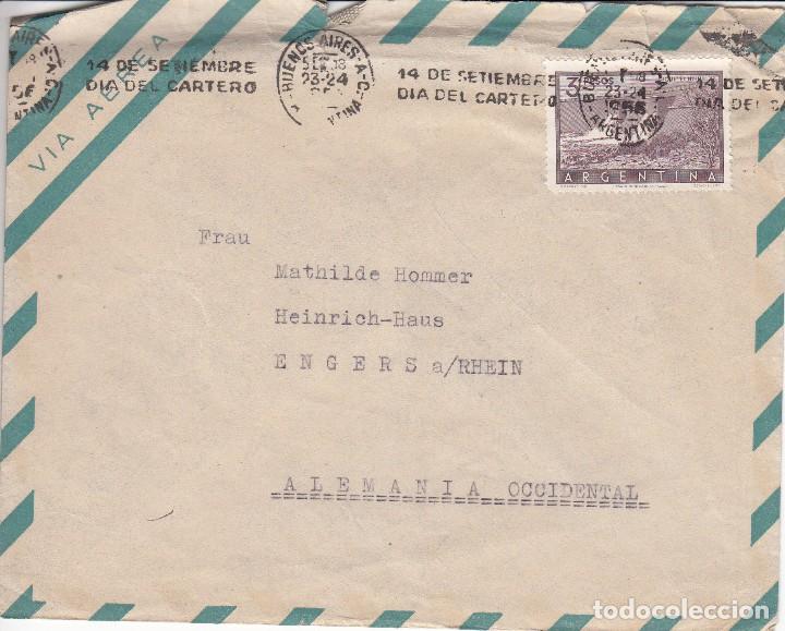 Sellos: SOBRE: 1956 ARGENTINA - Foto 1