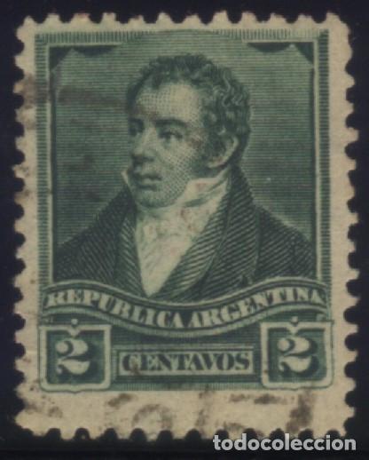 Sellos: S-00580- REPUBLICA ARGENTINA. DOS CENTAVOS. - Foto 1