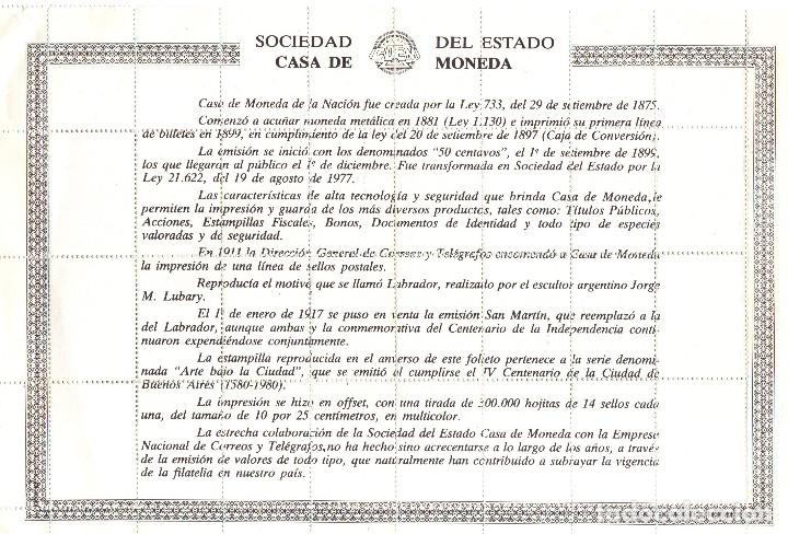 Sellos: PLIEGO DE VI&Ntilde;ETAS CASA DE LA MONEDA - Foto 2