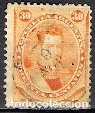 Sellos: ARGENTINA 1873 - USADO - Foto 1