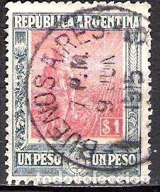 Sellos: ARGENTINA 1912 - USADO - Foto 1