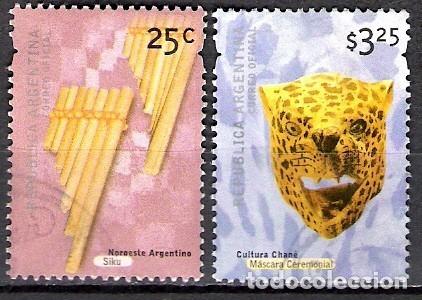 Sellos: ARGENTINA 2000 - USADO - Foto 1