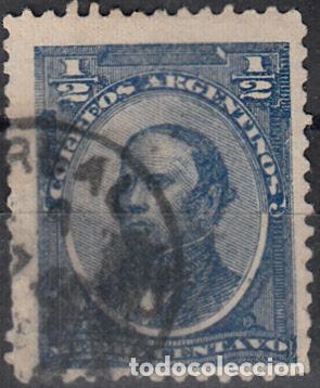 Sellos: ARGENTINA. IVERT 60, USADO. - Foto 1