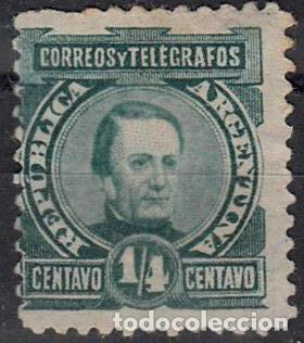 Sellos: ARGENTINA. IVERT 72, USADO. - Foto 1