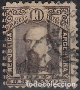 Sellos: ARGENTINA. IVERT 82, USADO. - Foto 1
