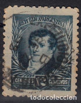 Sellos: ARGENTINA. IVERT 100, USADO. - Foto 1